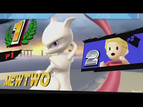 Jax Smash Weekly 3/9 - BxA Xmas(Mewtwo) Vs Psych(Lucas) - Wii U Winners Quarters