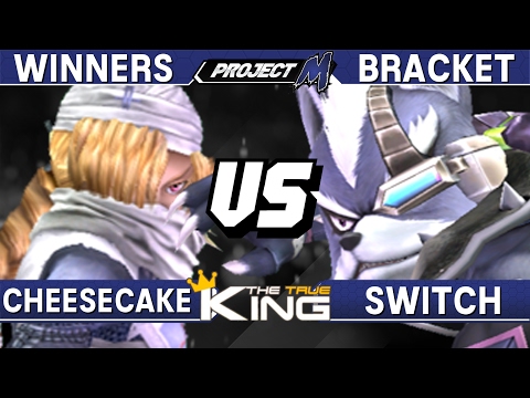 Project M - Cheesecake (Sheik) vs Switch (Wolf) - The True King Winners