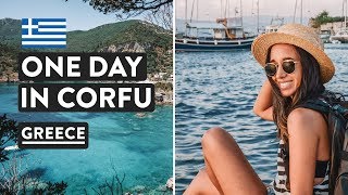 CORFU 🇬🇷 Paradise In 24 Hours | Best Beaches & Old Town | Greece Travel Vlog
