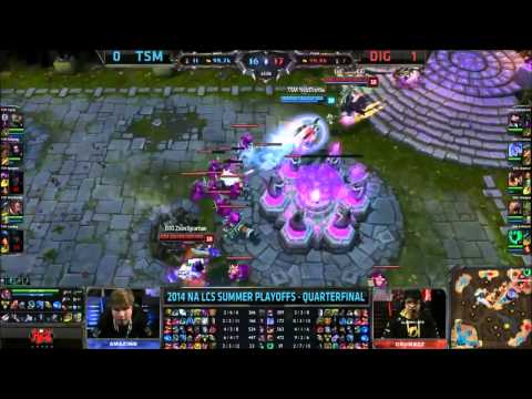 Insane TSM vs DIG game 2 finish