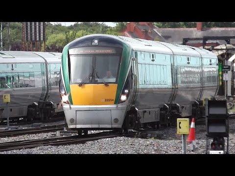 IE 22000 Class Intercity Train number 22254 - Heuston Station, Dublin