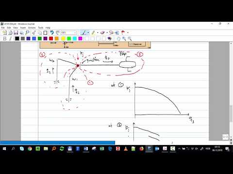 Field production modes flow equilibrium
