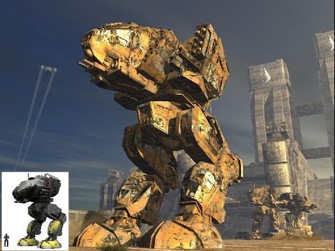 Mechwarrior Online Stalker 5M w/4 ERLL [3 battles]