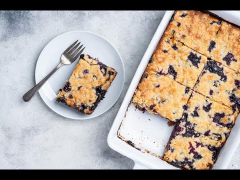 Learn How to Make Blueberry Pie Bars | Fresh Blueberry Bars Recipe | CA GROWN