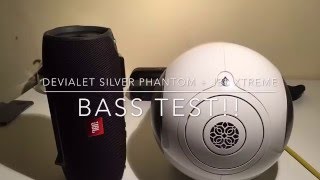 Video thumbnail for Devialet Silver Phantom + JBL Xtreme || Basstest!! by Speaker Toni