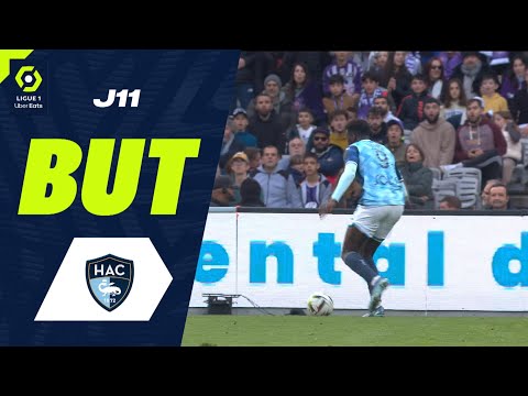 But Mohamed BAYO (83' - HAC) TOULOUSE FC - HAVRE AC (1-2) 23/24