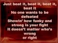 Michael Jackson-Beat it (Lyrics)