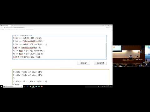 CTNT 2018 - "Computational Number Theory" (Lecture 3) by Harris Daniels