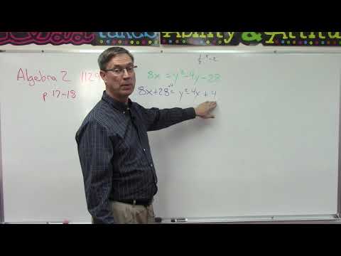Algebra 2 1129 p. 17-18