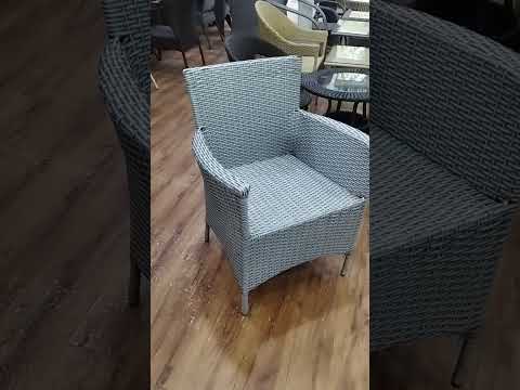 Outdoor Wicker Bench