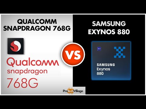 Samsung Exynos 880 vs Snapdragon 768G 🔥 | Which one is better? 🤔🤔| Snapdragon 768G vs Exynos 880🔥🔥 Video