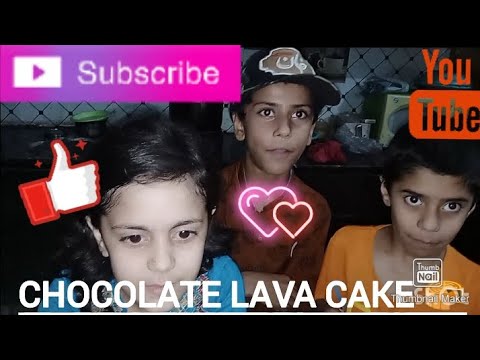 we make chocolate lava cake!!!! it was so good 👍