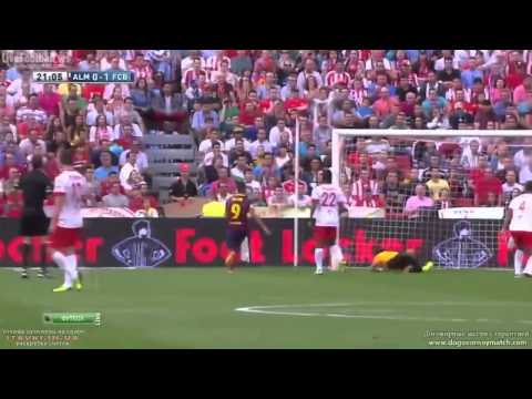 FC Barcelona vs Almeria 2-0 All Goals And Highlights 28.9.13