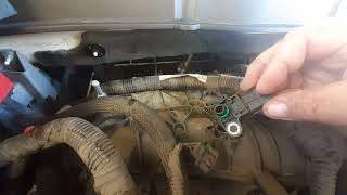 GMC Acadia 2012 map sensor replacement. how to replace