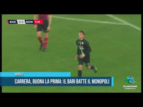 Serie C  BARI - MONOPOLI 1-0 TG Teleregione 18 02 2021