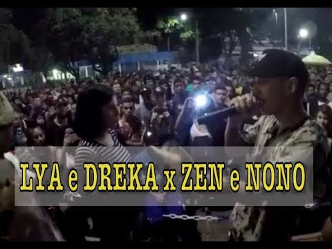 LYA (RJ) e DREKA x ZEN e NONO | BATALHA DO RELÓGIO | DF | A Resenha dos Mcs Compilados