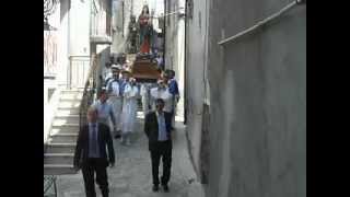 preview picture of video 'Forcella di Pescosolido -processione 16/08/2012-'