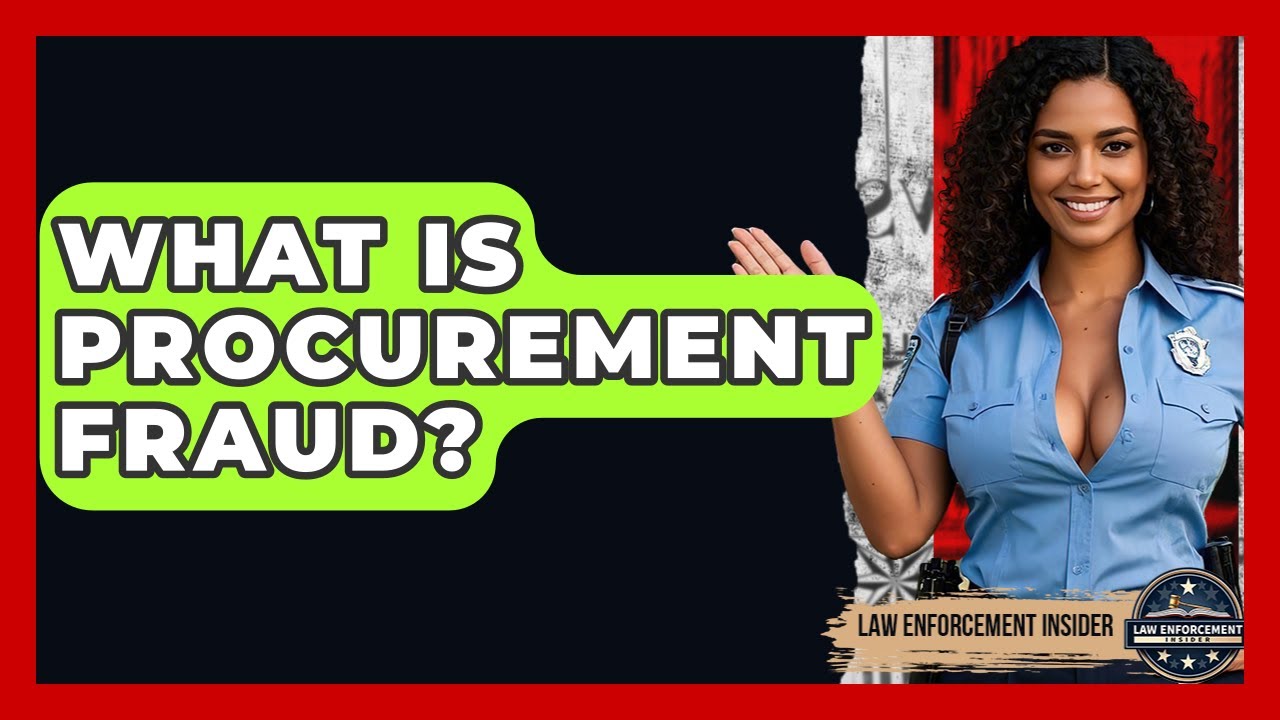 What Is Procurement Fraud? - Law Enforcement Insider