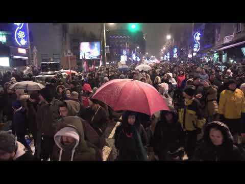 PROTEST U BEOGRADU - 05.01.2019. - # 1 OD 5 MILIONA
