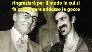 [SUB ITA] Frank Zappa - He&#39;s so gay (sottotitoli in italiano)