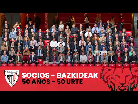 Imagen de portada del video 🎖️️ 50 urte Athletic Cluben egoteagatik aintzatespena 🎖️