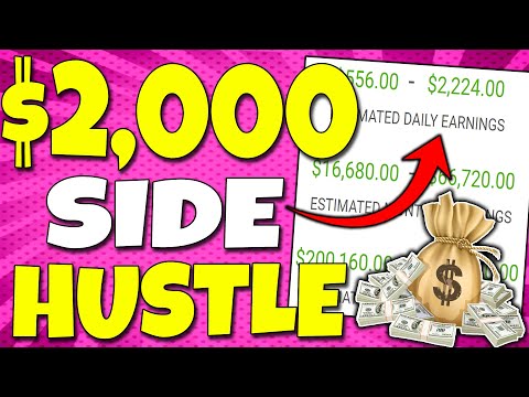 , title : 'Earn $2,000 With a SIDE HUSTLE Anyone Can Start To Make Money Online &  Work From Home'