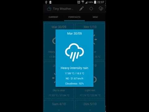 Tiny Weather Video