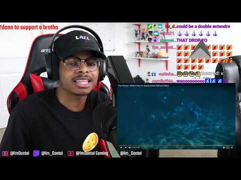 ImDontai Reacts To Pop Smoke - Make It Rain ft. Rowdy Rebel (Official Video)
