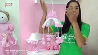 Móbile Luxo Rosa | Ref: 46925
