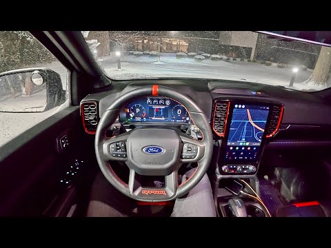 Ford Ranger Raptor - BFG KO3 Winter Driving Impressions