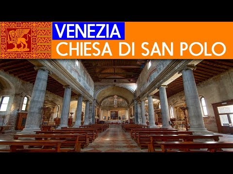 VENEZIA - Chiesa di San Polo  e Campo di San Polo