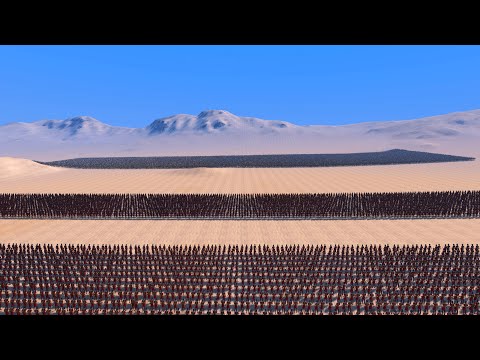 40K SKELETONS OF WARRIORS vs 10K MEDIEVAL ARCHERS - UEBS - Ultimate Epic Battle Simulator