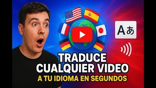 Cómo Traducir el Audio de Cualquier Video de YouTube a Español (Fácil y Rápido 2025)