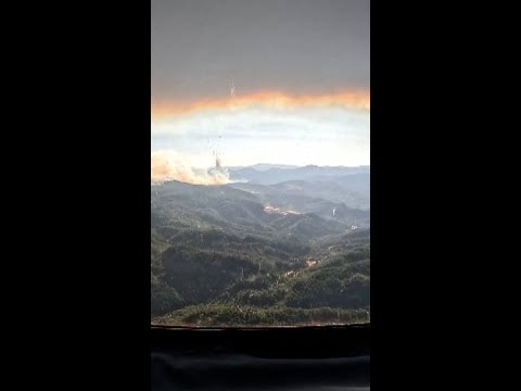 Fly along with an Air Force C-130 to fight Oregon fires