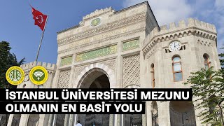 İstanbul Üniversitesi'nde okumak herkesin hayali! (Hayalini gerçekleşt