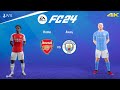 FC 24 - Arsenal Vs Manchester City - Premier League 23/24 | PS5™ [4K60] Next Gen