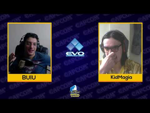 EVO2019 - TOP 8 STREET FIGHTER V - NARRAÇÂO BUIU & KIDMAGIA