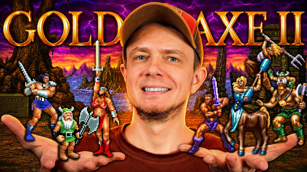 Golden Axe II и второй Golden Axe (The Revenge of Death Adder)