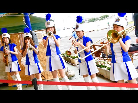 2018.06.27帝王賞(G1)東京トゥインクルファンファーレお出迎え演奏①＠浦和競馬場