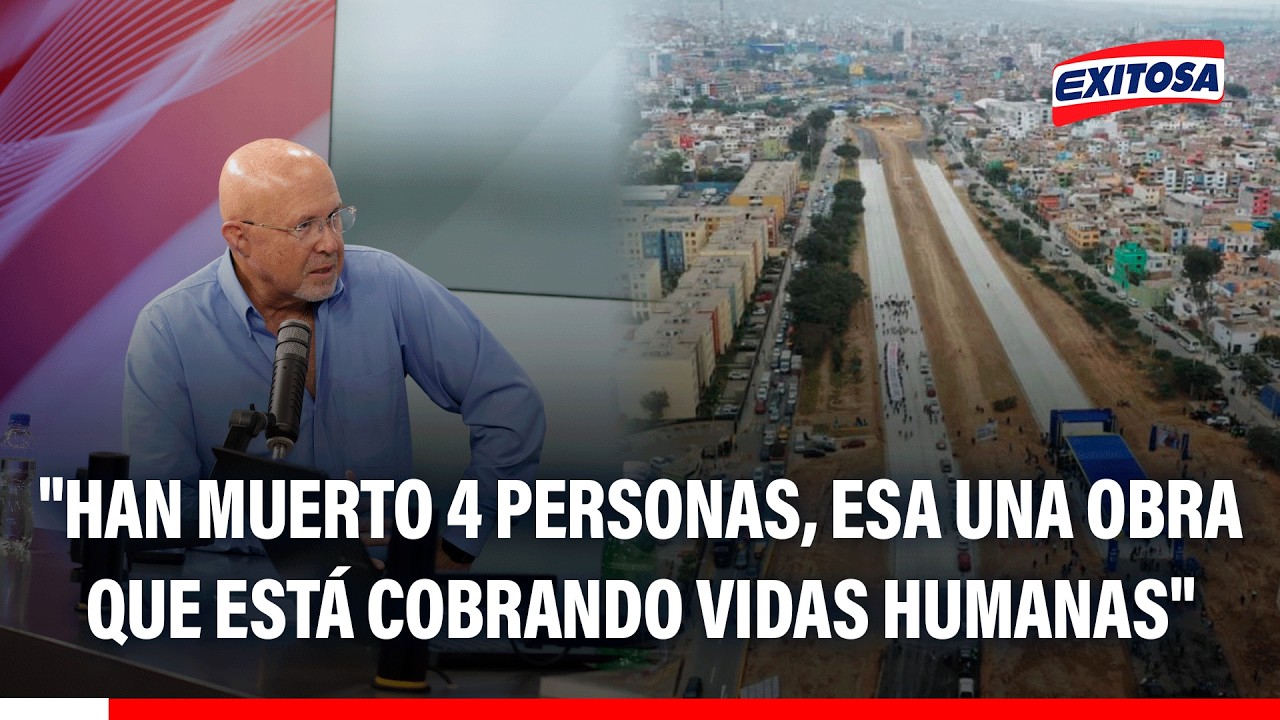 🔴🔵 Candidato Bruce manifestó que culminará Vía Expresa Sur, obra inconclusa de López Aliaga