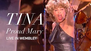 Video thumbnail of "Tina Turner - Proud Mary - Live Wembley  (HD 1080p)"