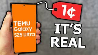 TEMU sold me a $.01 Galaxy S25 Ultra... 💀