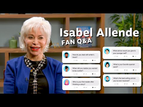 Isabel Allende Answers Fan Questions