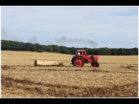 8. Oldtimertreffen Ammelshain Teil 2 - Das Ackern und Baumstamm Ziehen