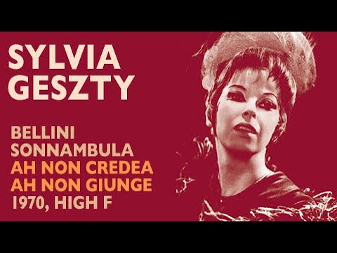 Glass Shatterers! Sylvia Geszty - Bellini: LA SONNAMBULA, Final scene, 1970 High F