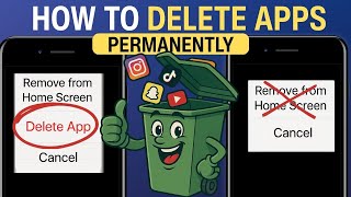 How to FULLY Delete iPhone Apps Permanently (2025 Masterclass📱❌)