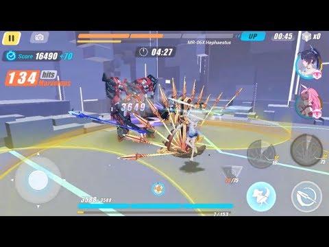 Honkai Impact 3: Memorial Arena EX(W3) Hephaestus(+20%), Assaka, Benares