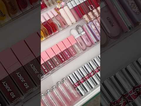 let’s organize my lipstick collection🎀part I #makeupcollection #makeup #organization #asmr #shorts