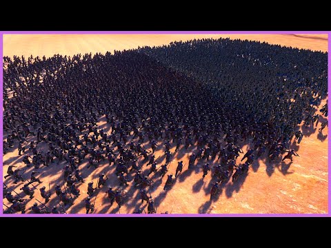 3,000 Celtic Axemens VS 3,000 English Knights | Ultimate Epic Battle Simulator UEBS