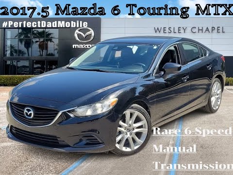 2017.5 Mazda 6 Touring MTX Manual Transmission Test Drive and Review